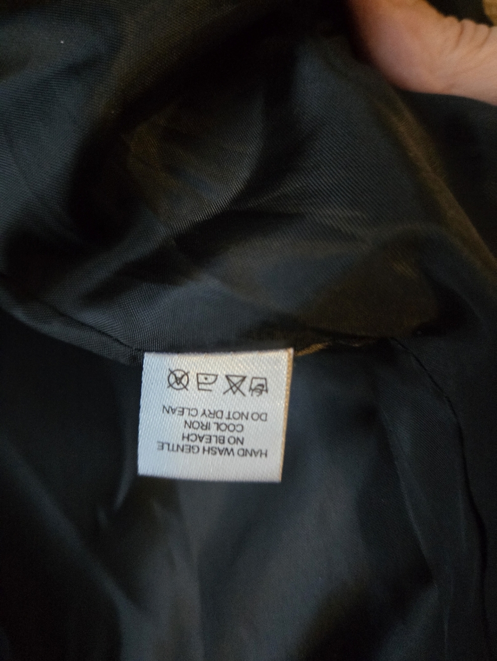 Erin London Women’s Textured Black Metallic Zip-Front Jacket - Picture 8 of 10